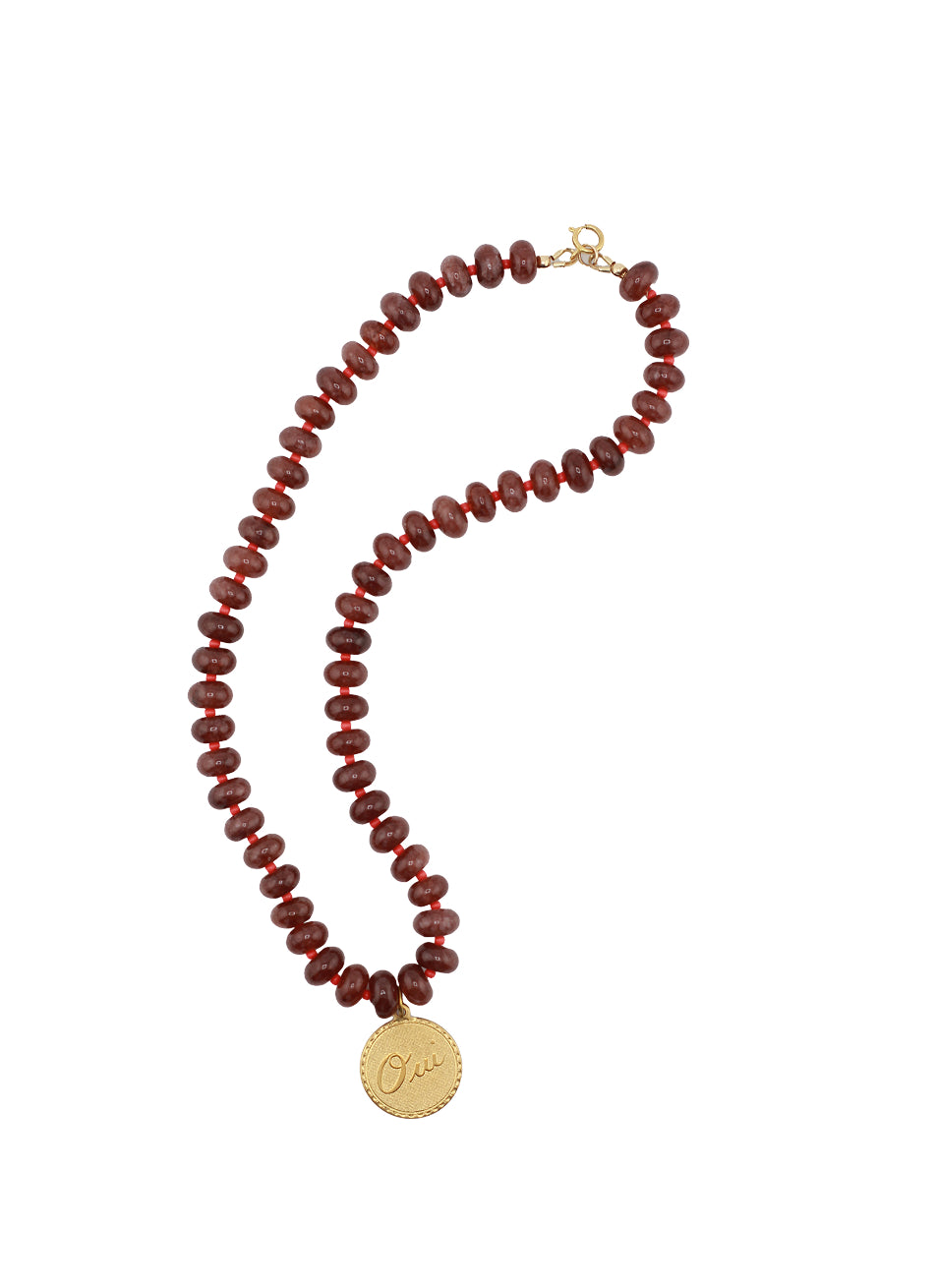 Oui in Brown